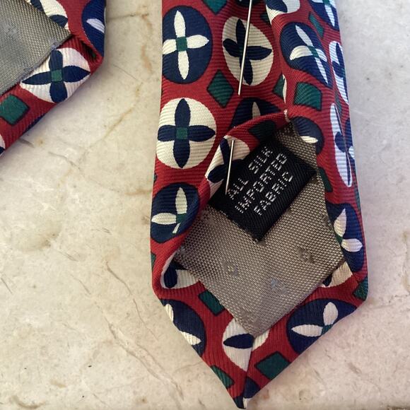 Givenchy + Dior Men’s Vintage Designer Tie Lot of 2, Silk Wedding Classic Luxury - Picture 5 of 11